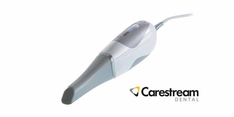 口內掃全瓷冠假牙製作，利用描機 Carestream CS3600 